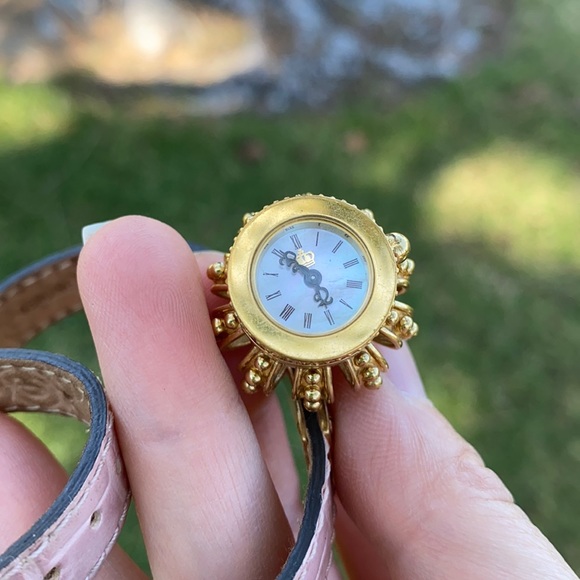 Juicy Couture Crown Watch CHARM Leather bracelet - Picture 4 of 15